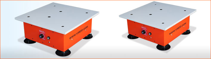 vibrating tables pjt model vibco vibrators